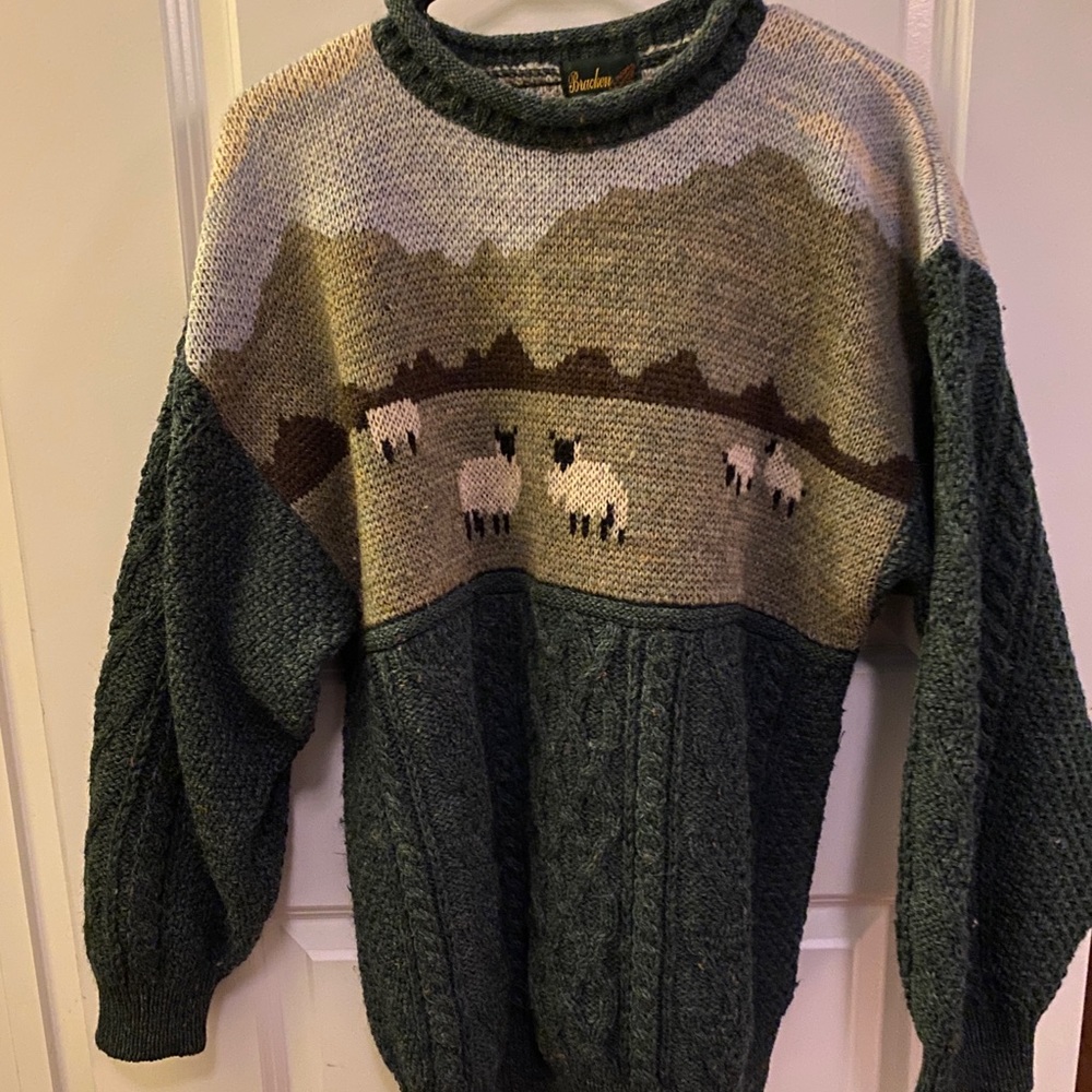 Vintage Oversized Wool Sweater